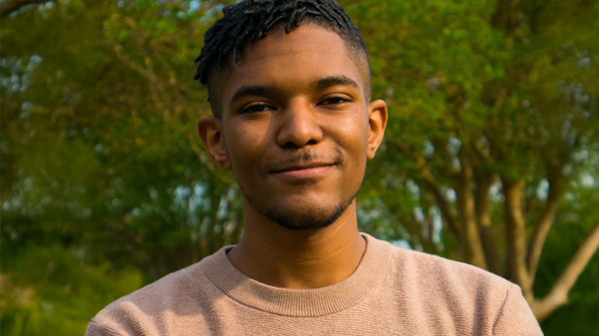 photo of voice actor Corey Wilder smiling